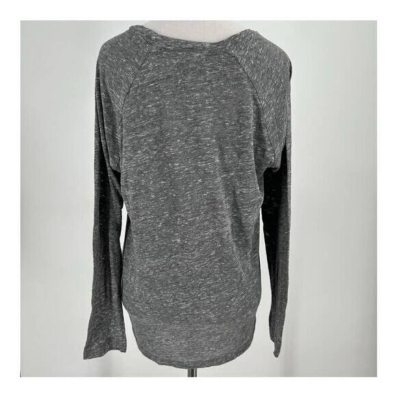 Sundry Grey Long Sleeve Top with Stars Size 1 / Small - Picture 8 of 9